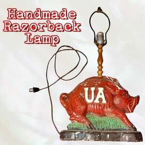Handmade AR Razorback Lamp